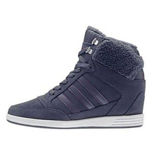 Adidas High Top Comfort Grey Sneakers